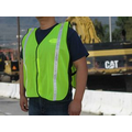 Economy Polyester Solid Mesh Safety Vest